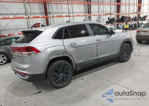 2024 Volkswagen Atlas Cross Sport 2.0T Se W/Technology из США, поврежденный, VIN 1V2JE2CA9RC249929